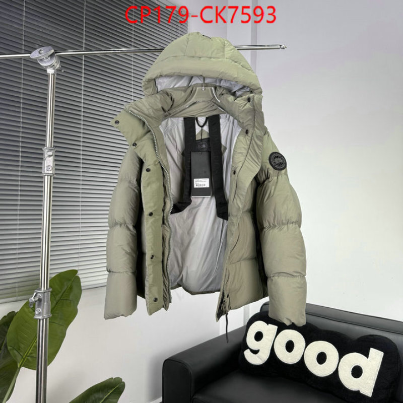Down jacket Men-Canada Goose perfect ID: CK7593 $: 179USD
