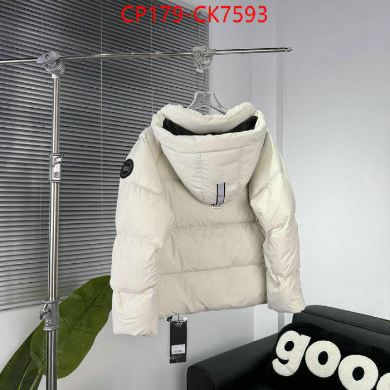 Down jacket Men-Canada Goose perfect ID: CK7593 $: 179USD