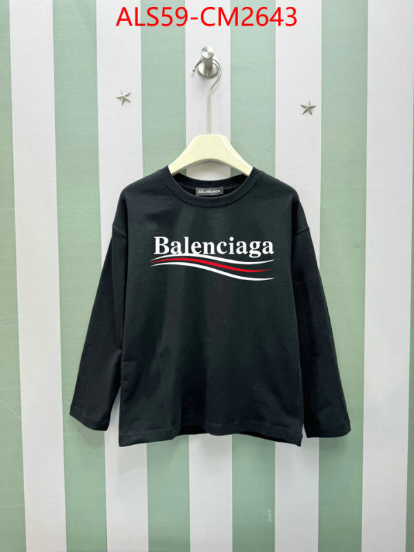 Kids clothing-Balenciaga only sell high-quality ID: CM2643 $: 59USD