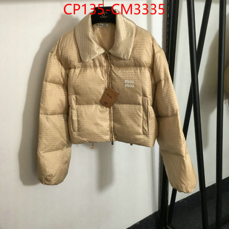 Down jacket Women-Miu Miu highest quality replica ID: CM3335 $: 135USD-shoes yupoo Down jacket Women-Miu Miu highest quality replica ID: CM3335 $: 135USD