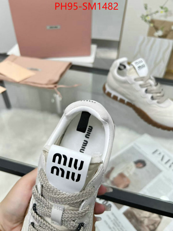 Women Shoes-Miu Miu top 1:1 replica ID: SM1482 $: 95USD