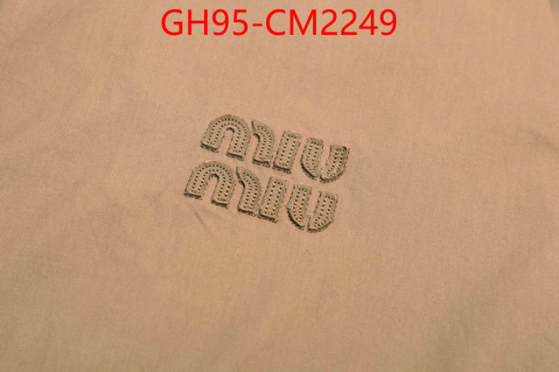 Clothing-MIU MIU unsurpassed quality ID: CM2249 $: 95USD