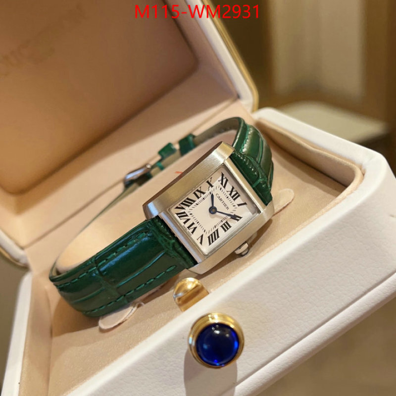 Watch(4A)-Cartier high quality 1:1 replica ID: WM2931 $: 115USD-shoes yupoo Watch(4A)-Cartier high quality 1:1 replica ID: WM2931 $: 115USD