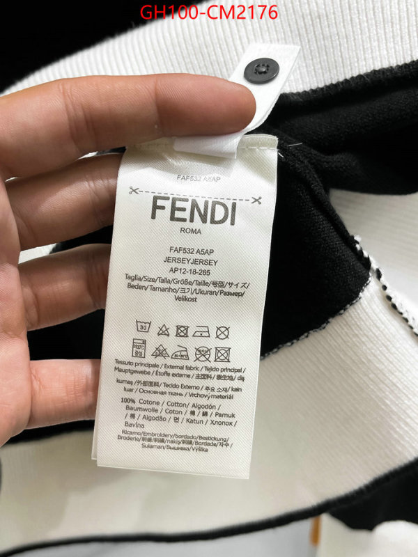 Clothing-Fendi from china ID: CM2176 $: 100USD