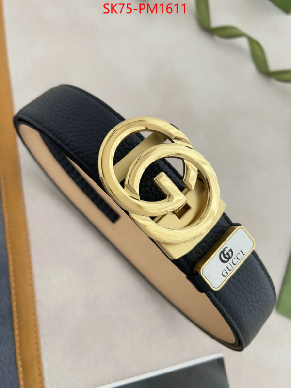 Belts-Gucci fashion ID: PM1611 $: 75USD