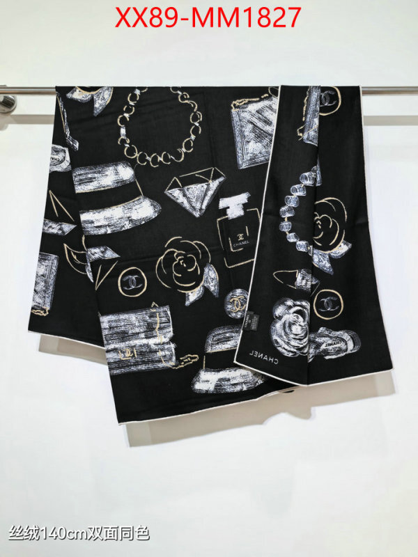 Scarf-Chanel how can i find replica ID: MM1827 $: 89USD