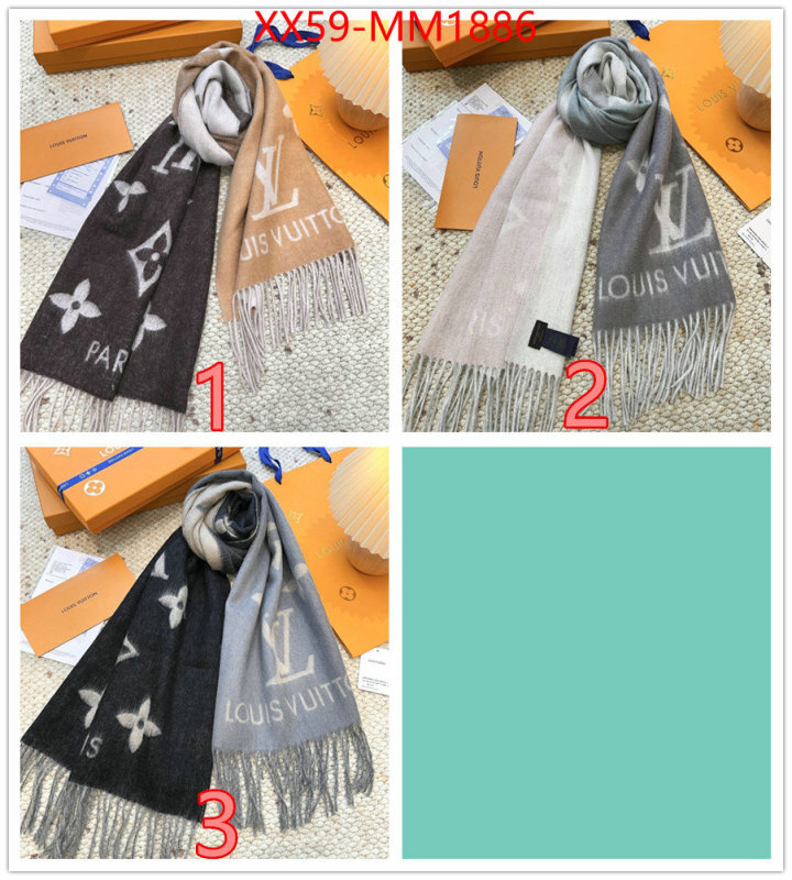 Scarf-LV wholesale replica shop ID: MM1886 $: 59USD
