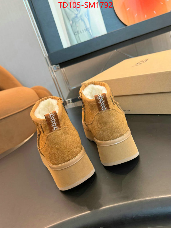 Women Shoes-UGG designer 1:1 replica ID: SM1792 $: 105USD