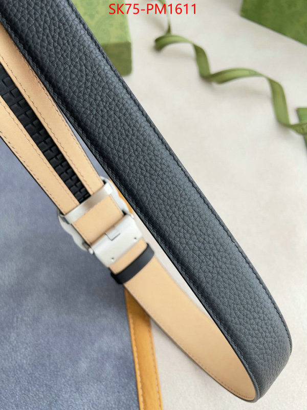 Belts-Gucci fashion ID: PM1611 $: 75USD