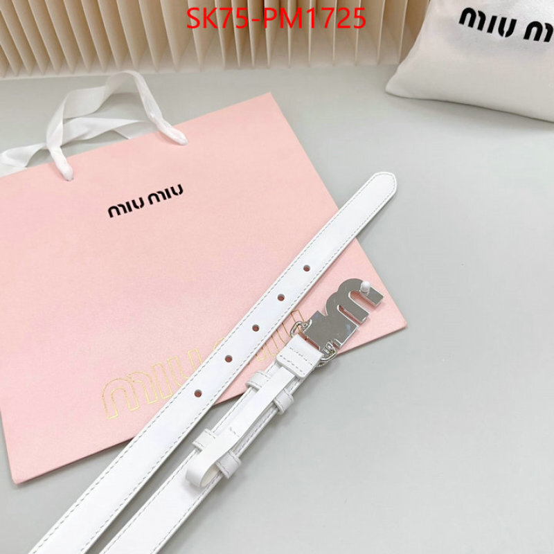 Belts-MIU MIU buy the best high quality replica ID: PM1725 $: 75USD