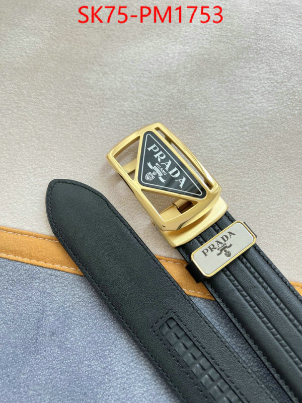 Belts-Prada best quality designer ID: PM1753 $: 75USD