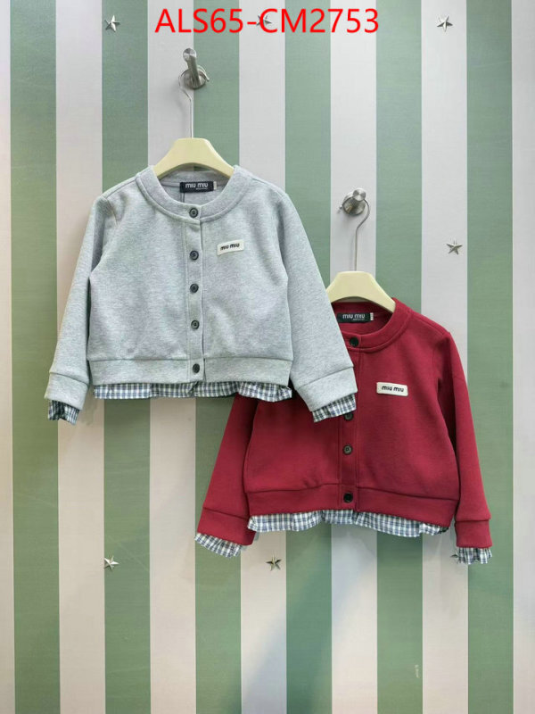 Kids clothing-MIU MIU replica 1:1 high quality ID: CM2753 $: 65USD