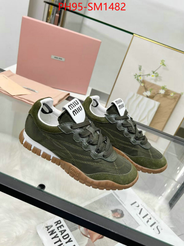 Women Shoes-Miu Miu top 1:1 replica ID: SM1482 $: 95USD