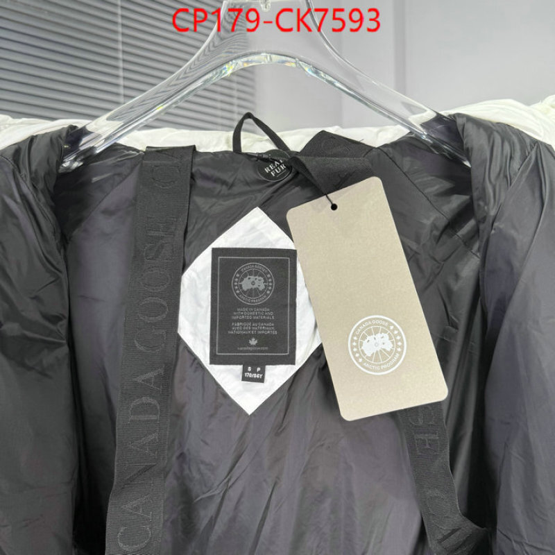 Down jacket Men-Canada Goose perfect ID: CK7593 $: 179USD