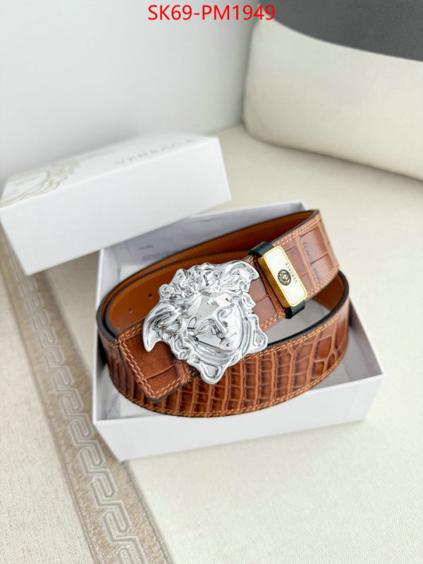 Belts-Versace shop cheap high quality 1:1 replica ID: PM1949 $: 69USD