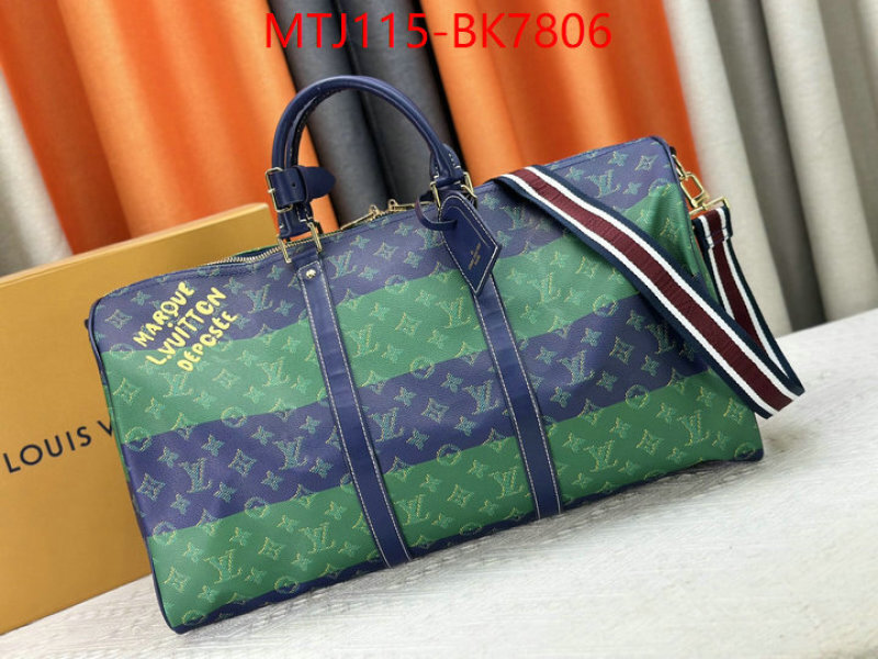 LV Bags(4A)-Keepall BandouliRe 45-50- what ID: BK7806 $: 115USD,