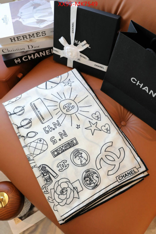 Scarf-Chanel hot sale ID: MK7549 $: 95USD