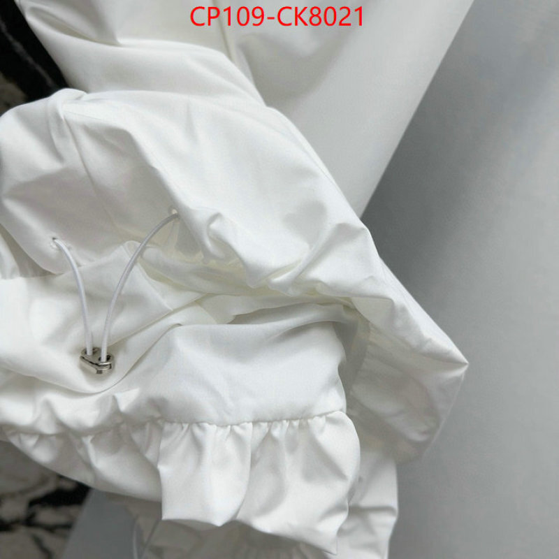 Clothing-Prada top fake designer ID: CK8021 $: 109USD