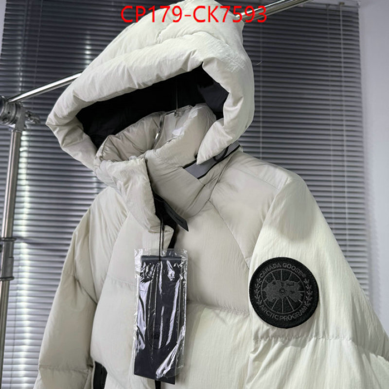 Down jacket Men-Canada Goose perfect ID: CK7593 $: 179USD