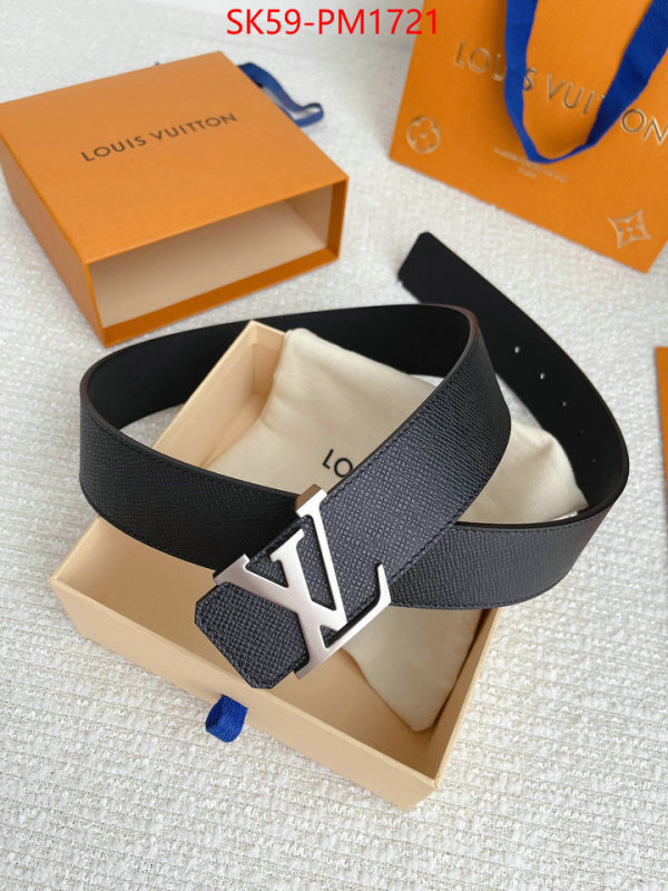 Belts-LV top quality fake ID: PM1721 $: 59USD