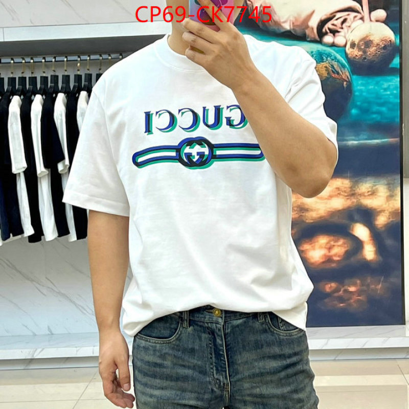 Clothing-Gucci can i buy replica ID: CK7745 $: 69USD