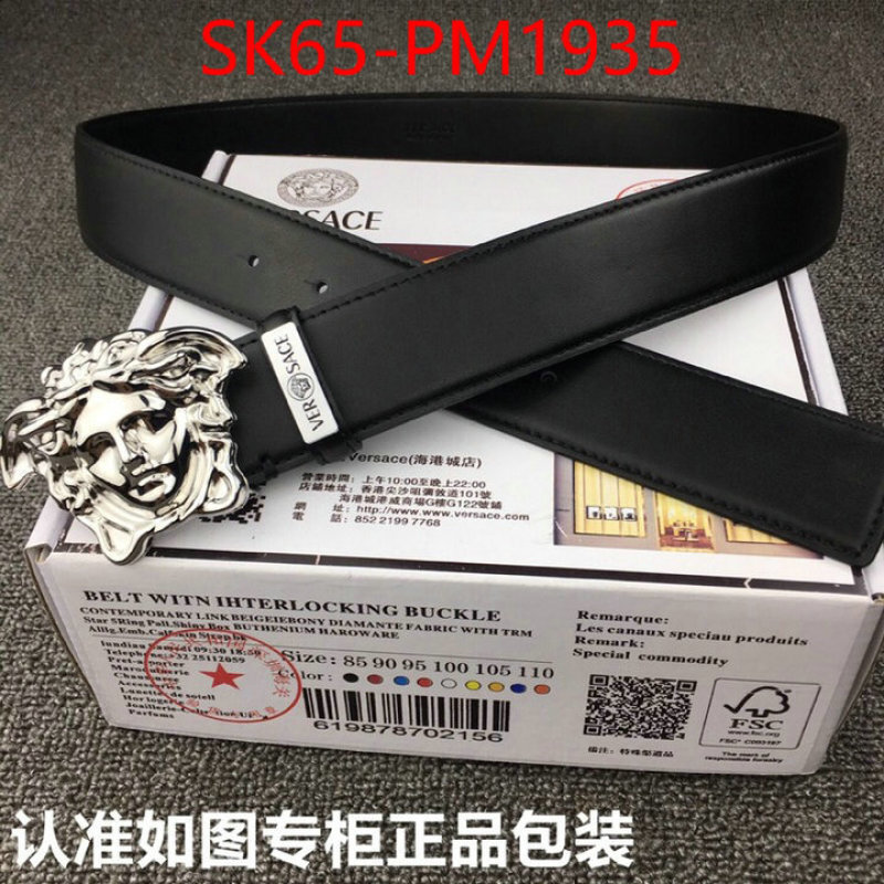 Belts-Versace best designer replica ID: PM1935 $: 65USD