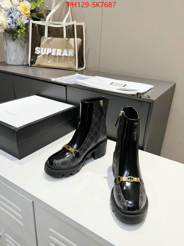 Women Shoes-Gucci buy cheap ID: SK7687 $: 129USD