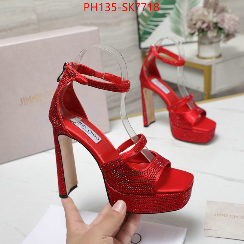 Women Shoes-Jimmy Choo 1:1 replica wholesale ID: SK7718 $: 135USD