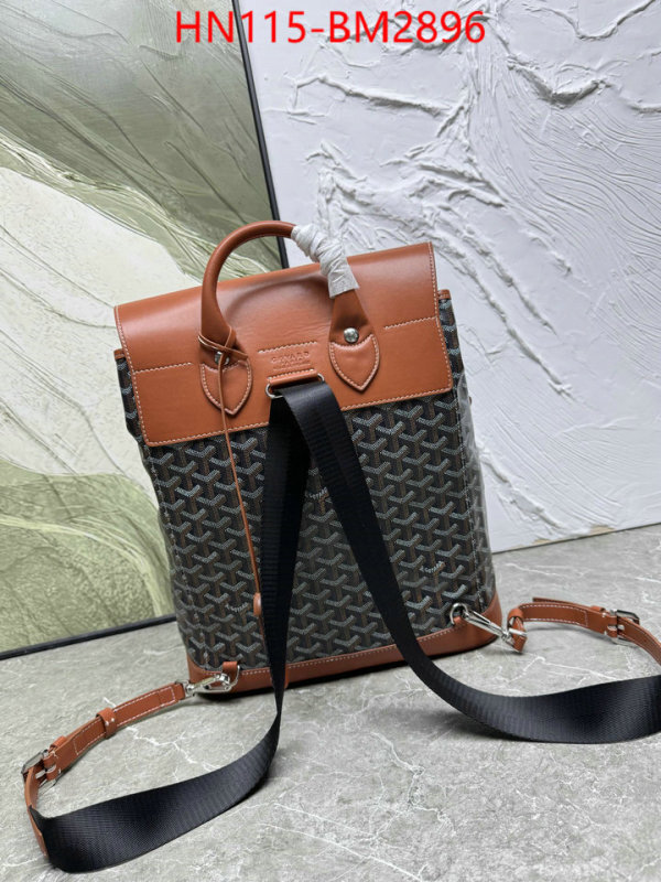 Goyard Bags(4A)-Backpack- shop cheap high quality 1:1 replica ID: BM2896 $: 115USD,