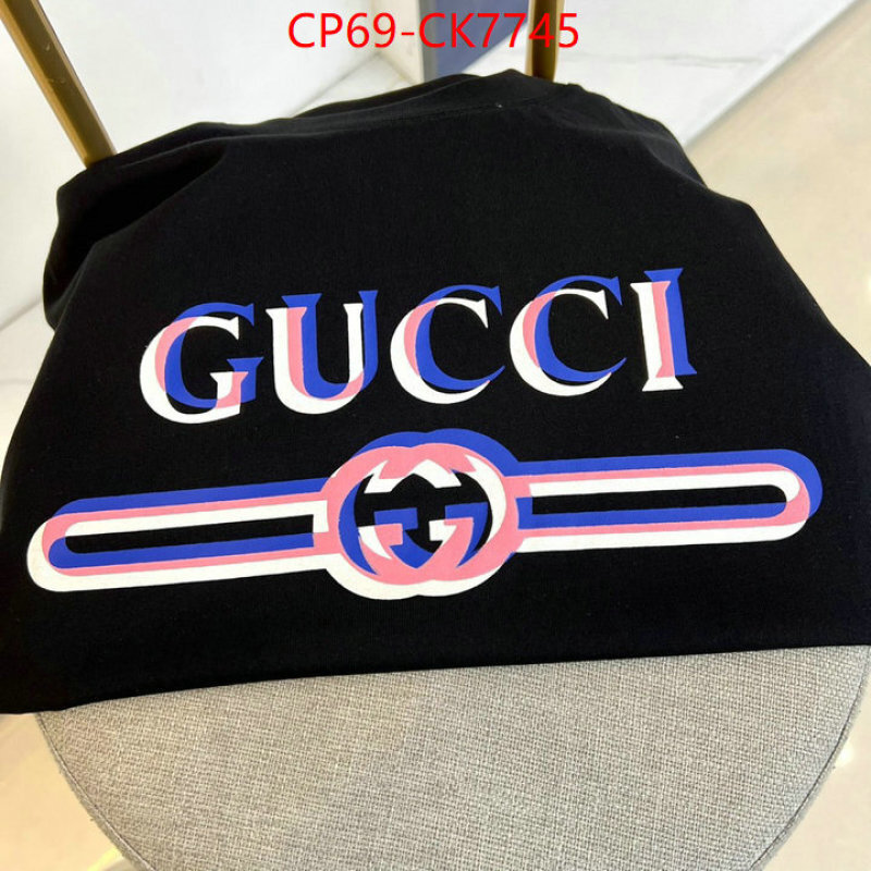 Clothing-Gucci can i buy replica ID: CK7745 $: 69USD