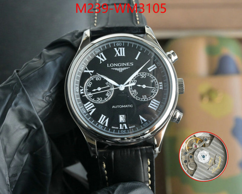 Watch(TOP)-Longines styles & where to buy ID: WM3105 $: 239USD-shoes yupoo Watch(TOP)-Longines styles & where to buy ID: WM3105 $: 239USD