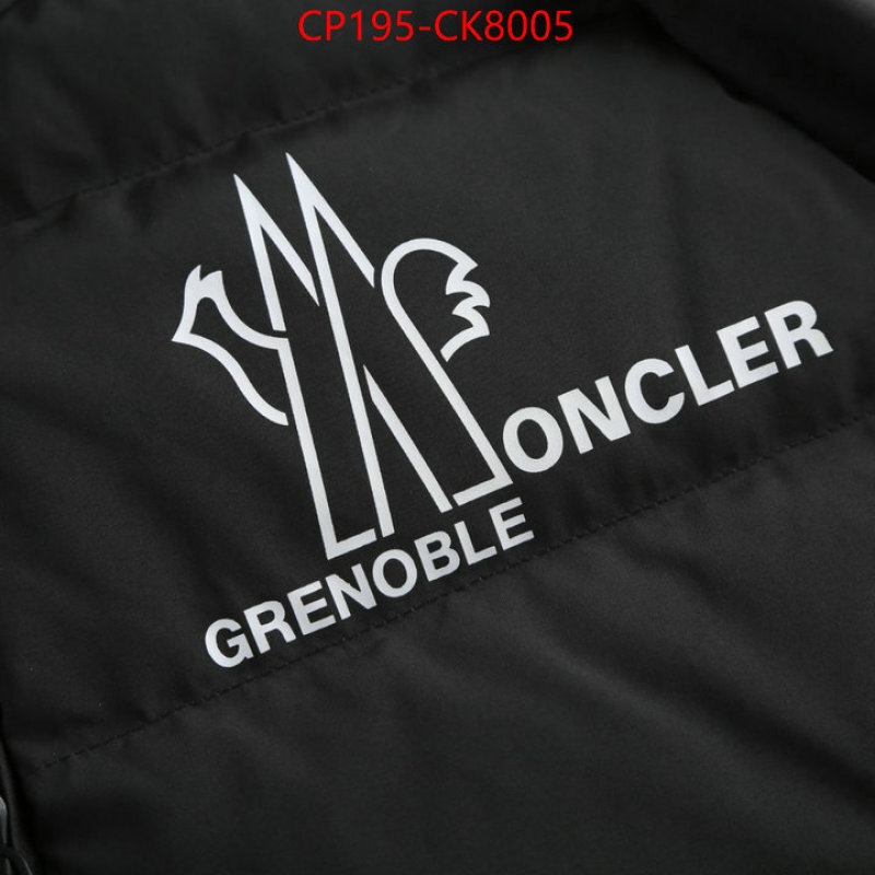 Down jacket Women-Moncler perfect quality ID: CK8005 $: 195USD