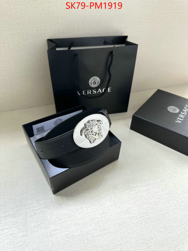 Belts-Versace cheap replica designer ID: PM1919 $: 79USD
