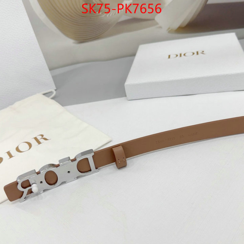 Belts-Dior top perfect fake ID: PK7656 $: 75USD