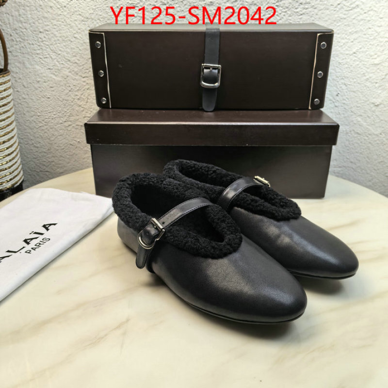 Women Shoes-ALAIA high quality replica ID: SM2042 $: 125USD