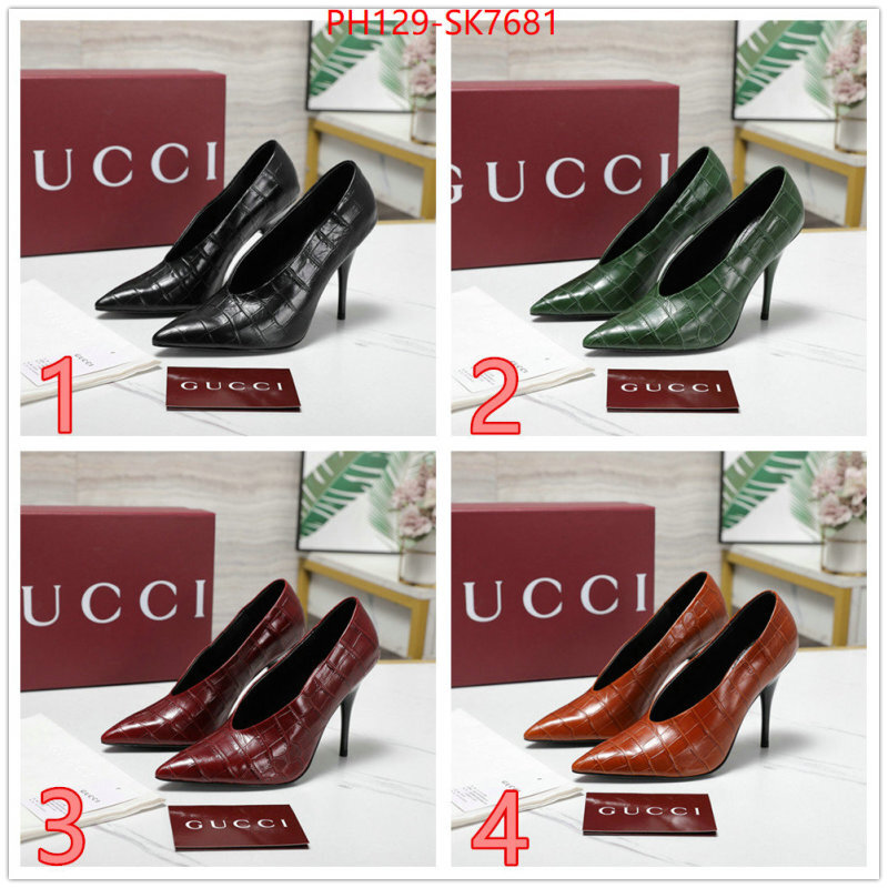 Women Shoes-Gucci shop designer replica ID: SK7681 $: 129USD