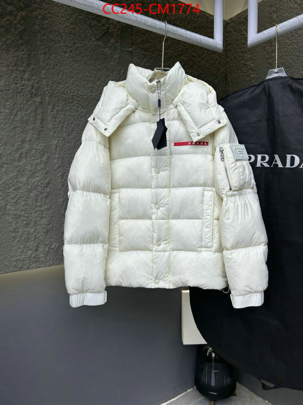 Down jacketMen-Prada from china 2024 ID: CM1774 $: 245USD