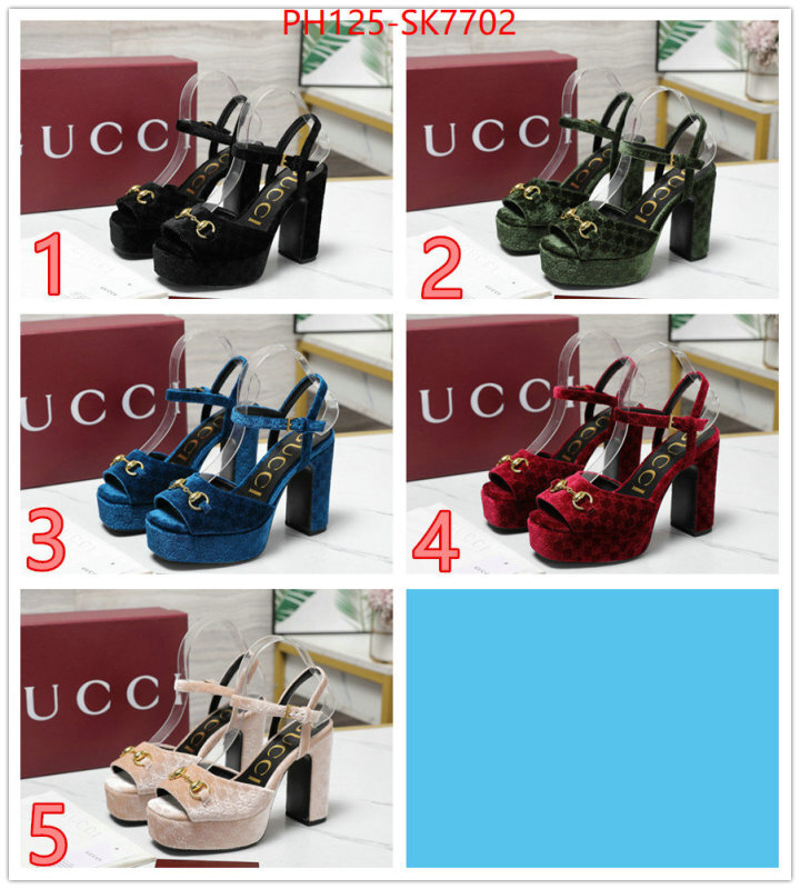 Women Shoes-Gucci highest quality replica ID: SK7702 $: 125USD