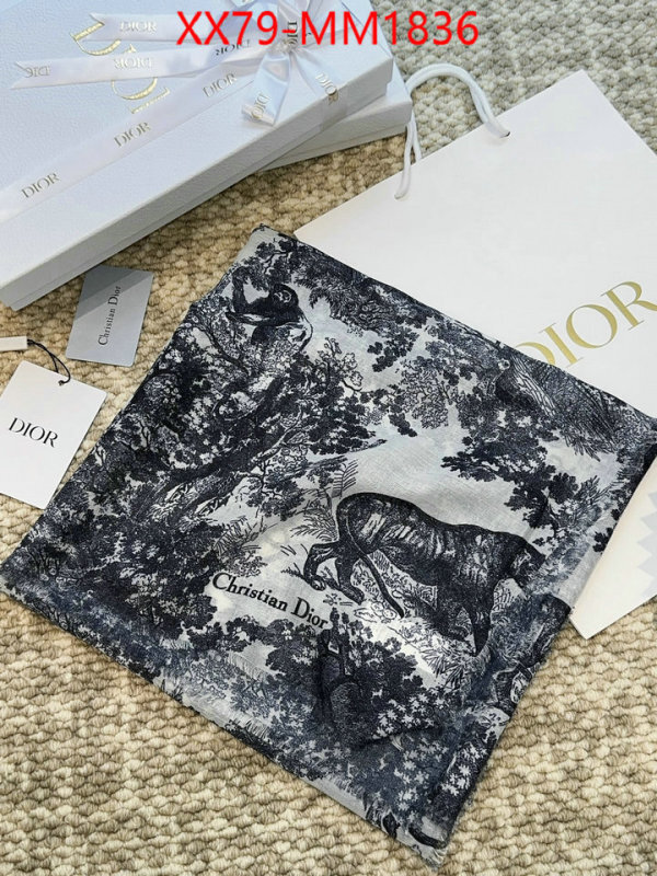 Scarf-Dior high-end designer ID: MM1836 $: 79USD