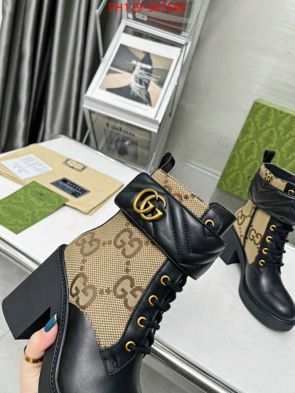 Women Shoes-Gucci where to buy replicas ID: SK7692 $: 129USD