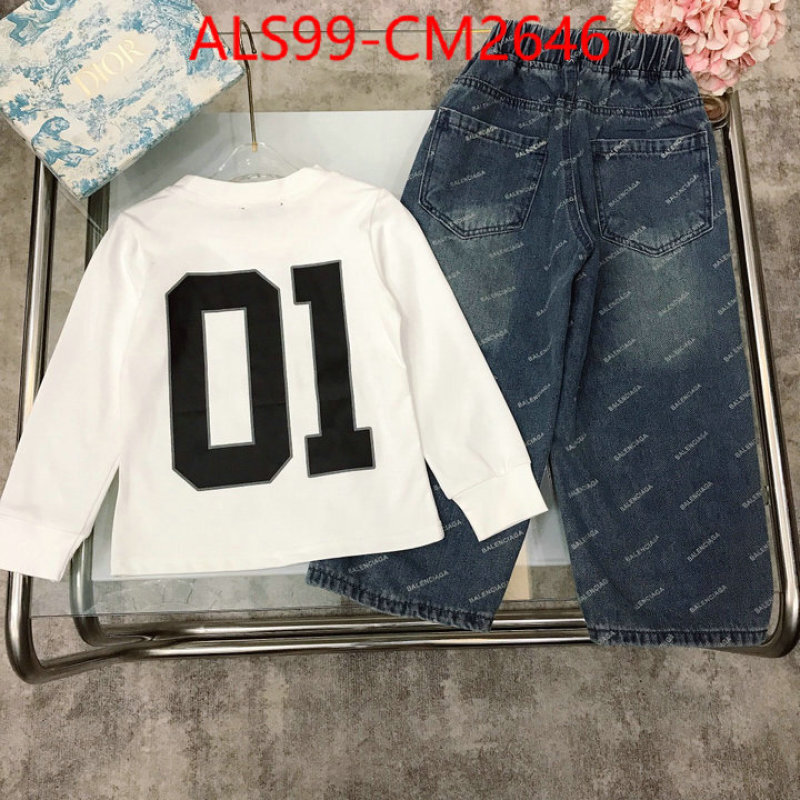 Kids clothing-Balenciaga for sale online ID: CM2646 $: 99USD