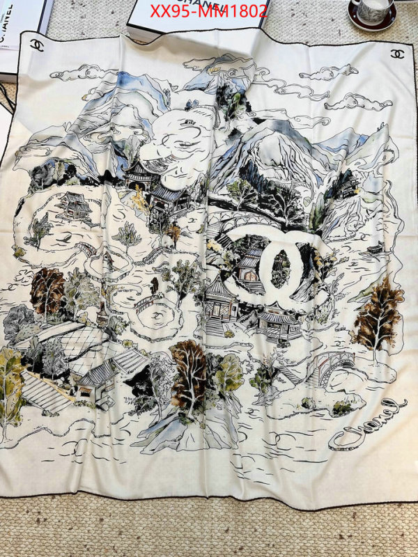 Scarf-Chanel sellers online ID: MM1802 $: 95USD