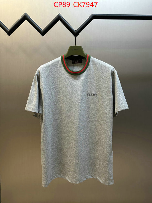 Clothing-Gucci how to find replica shop ID: CK7947 $: 89USD