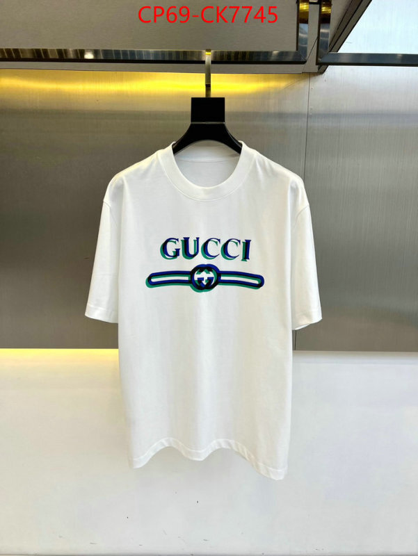Clothing-Gucci can i buy replica ID: CK7745 $: 69USD