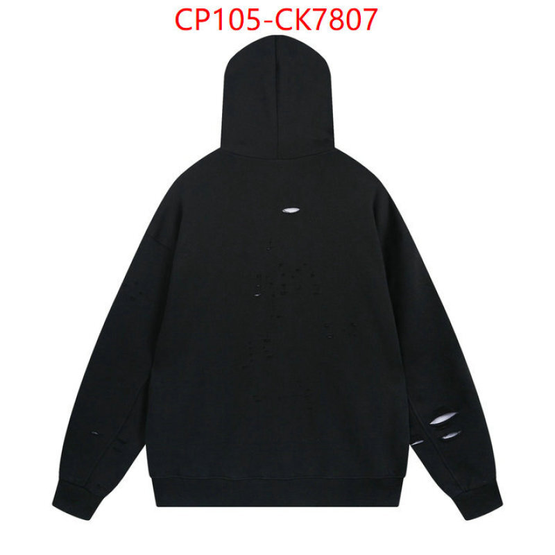 Clothing-Balenciaga 1:1 ID: CK7807 $: 105USD