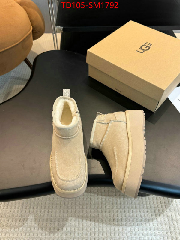 Women Shoes-UGG designer 1:1 replica ID: SM1792 $: 105USD