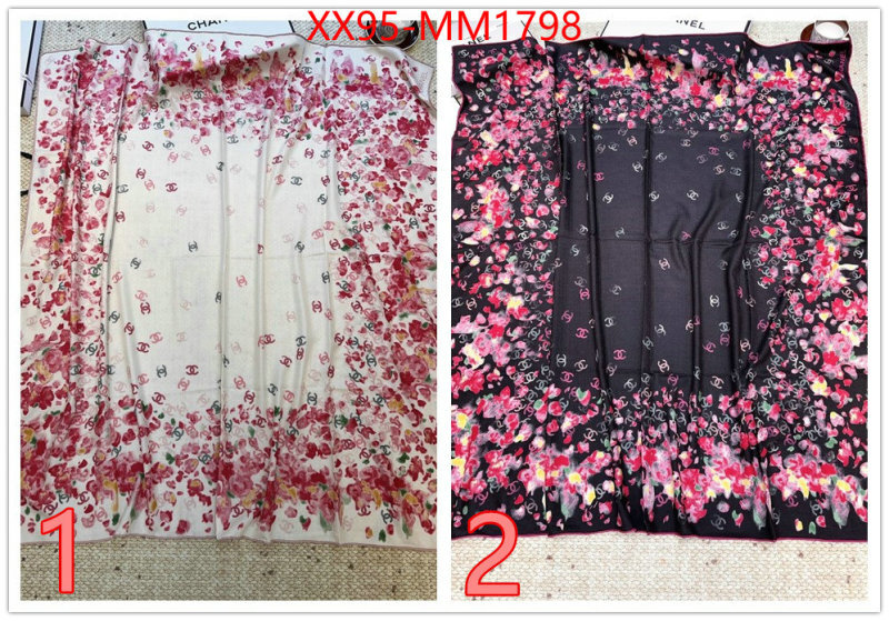 Scarf-Chanel luxury fashion replica designers ID: MM1798 $: 95USD
