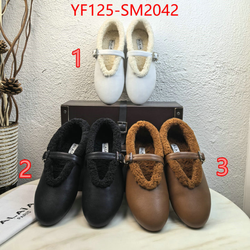 Women Shoes-ALAIA high quality replica ID: SM2042 $: 125USD