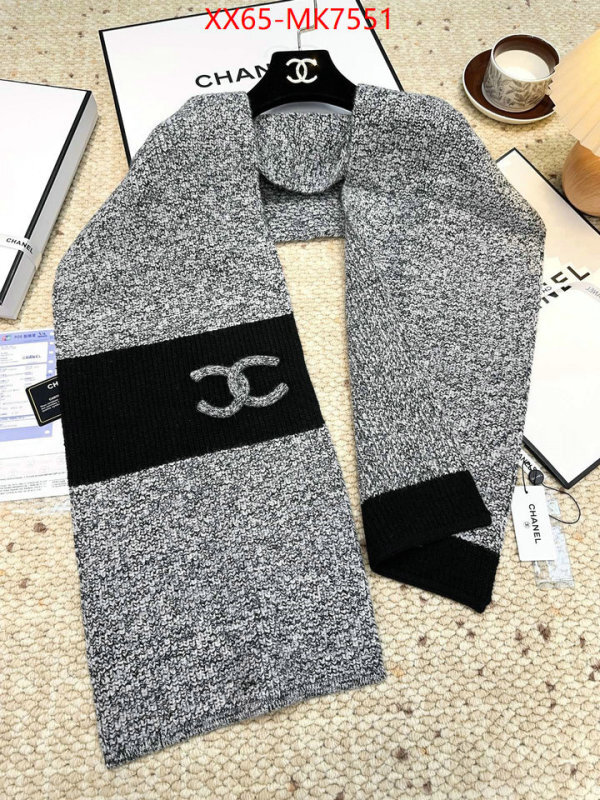 Scarf-Chanel wholesale replica shop ID: MK7551 $: 65USD