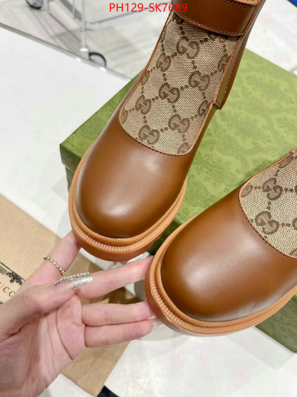Women Shoes-Gucci sell high quality ID: SK7689 $: 129USD